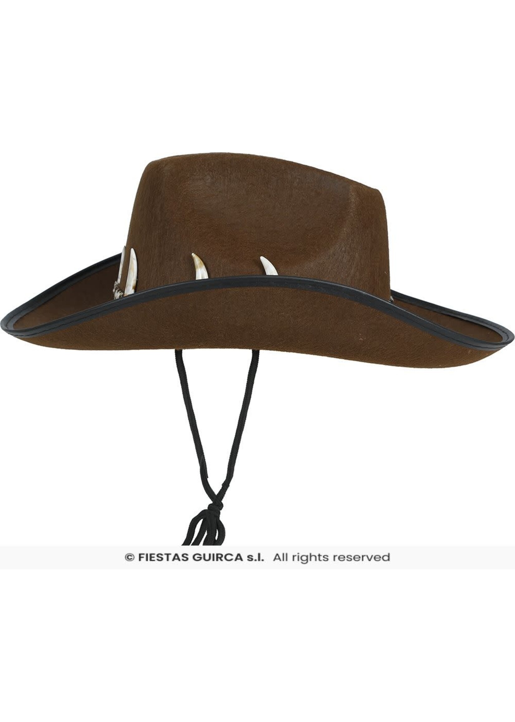 Fiestas Guirca Bruine Australische cowboyhoed