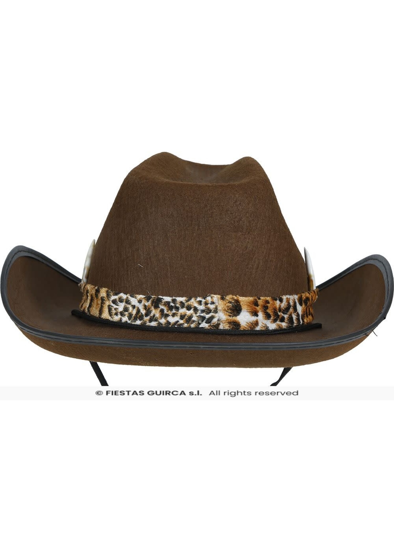 Fiestas Guirca Bruine Australische cowboyhoed