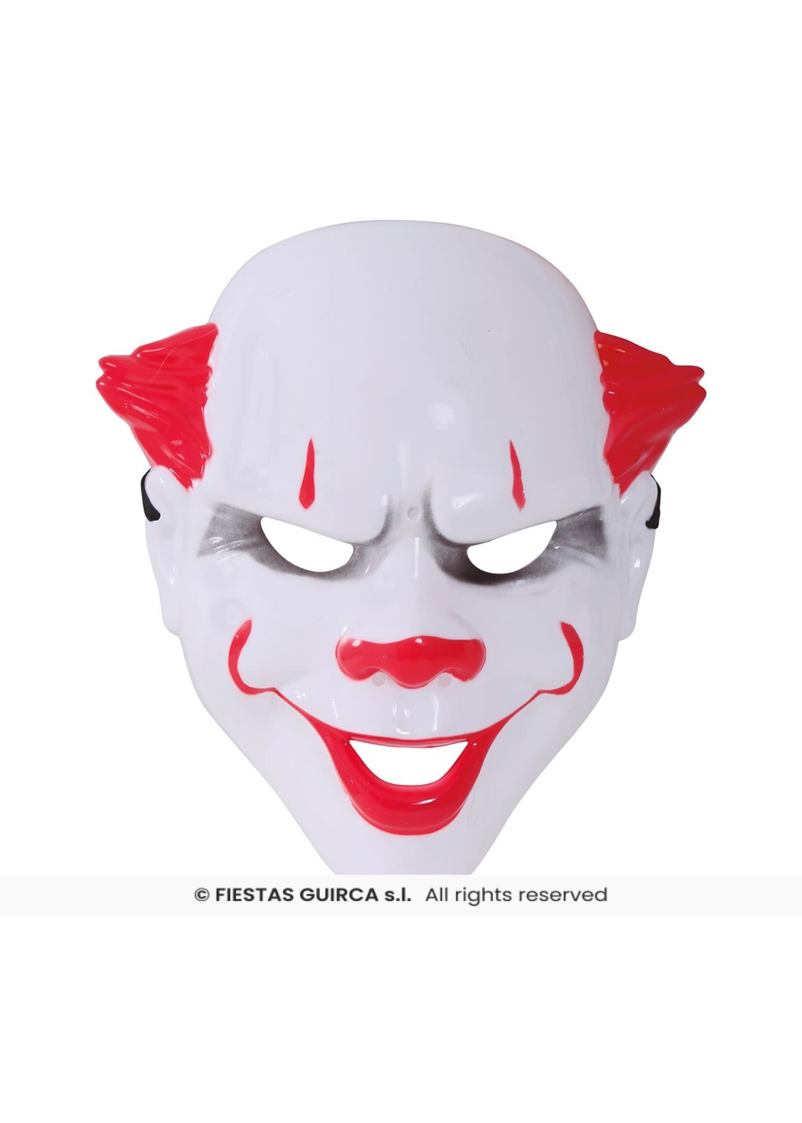 Fiestas Guirca Killer clown masker van PVC