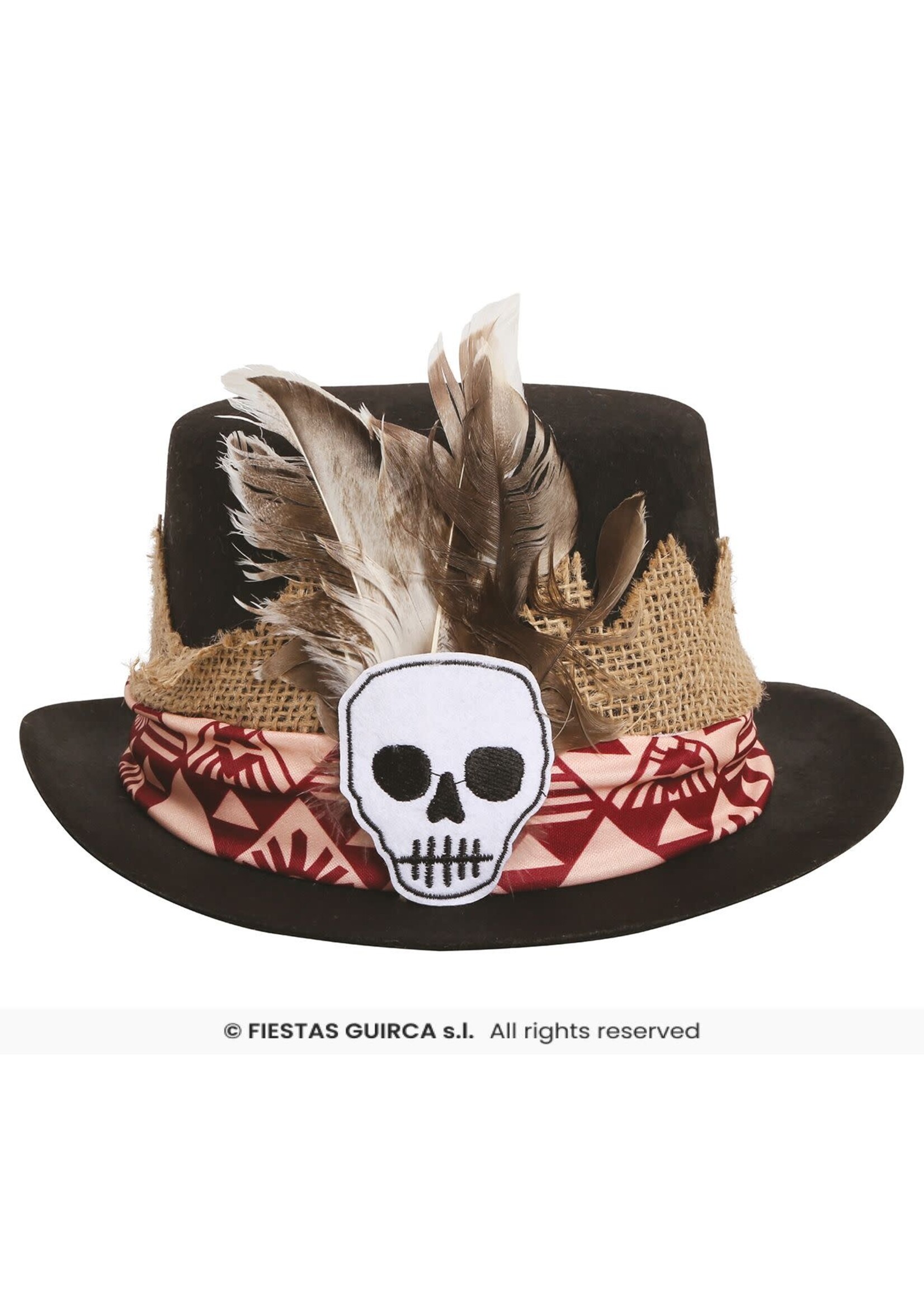 Fiestas Guirca Vilten voodoo hoed