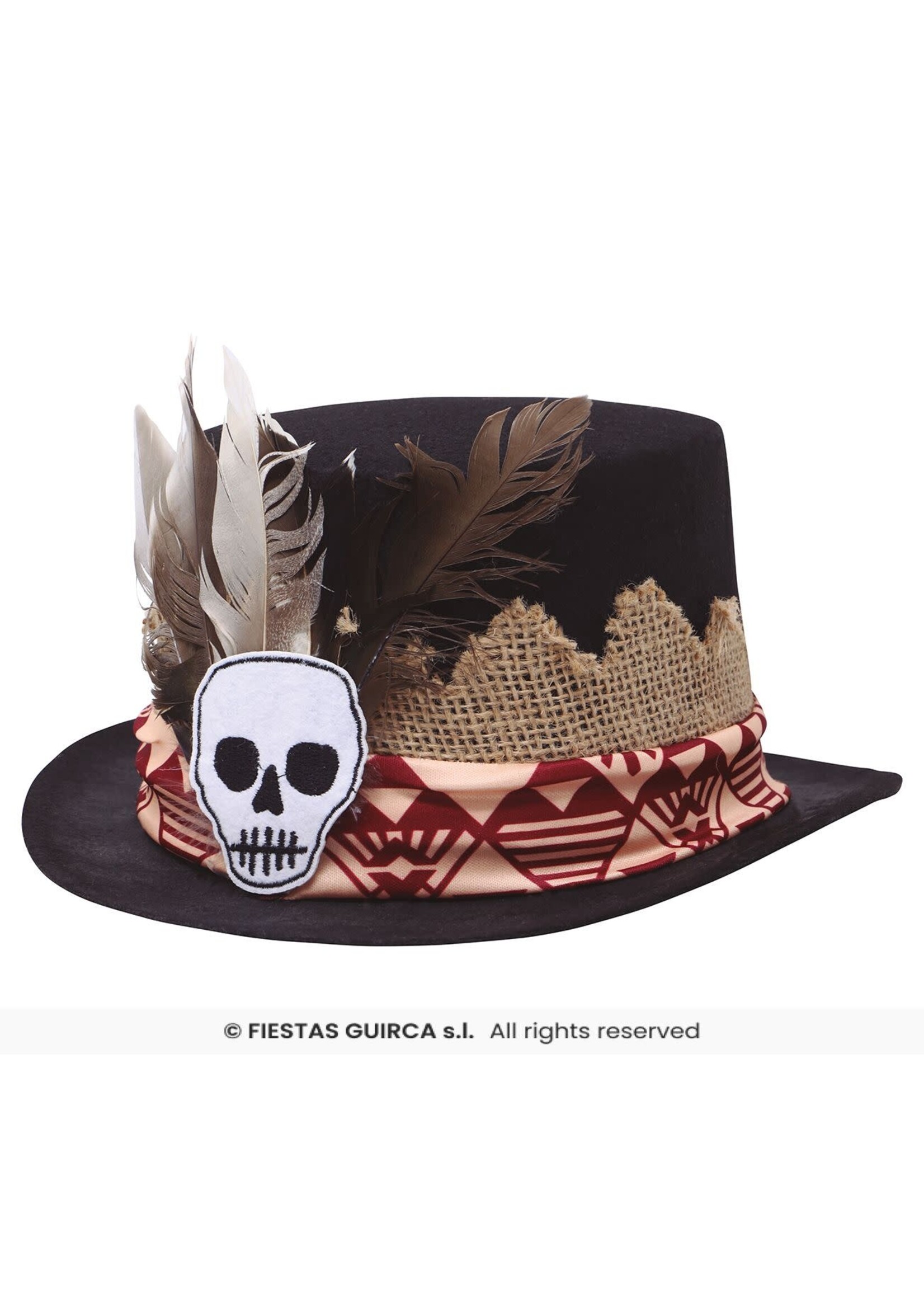Fiestas Guirca Vilten voodoo hoed