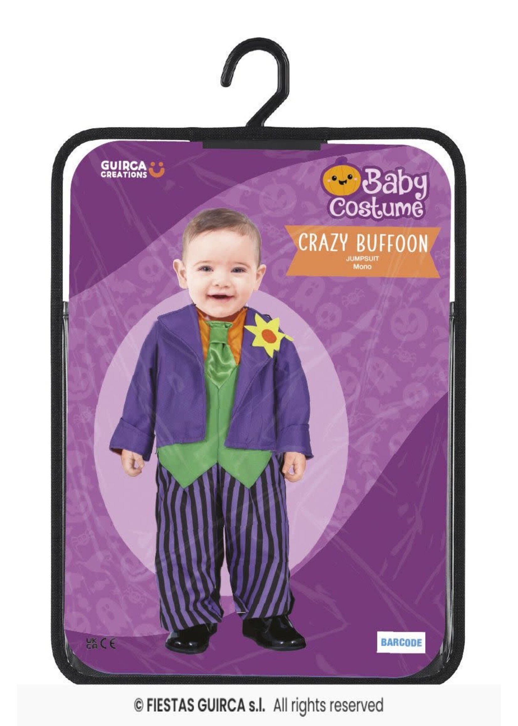 Fiestas Guirca Babykostuum gekke joker