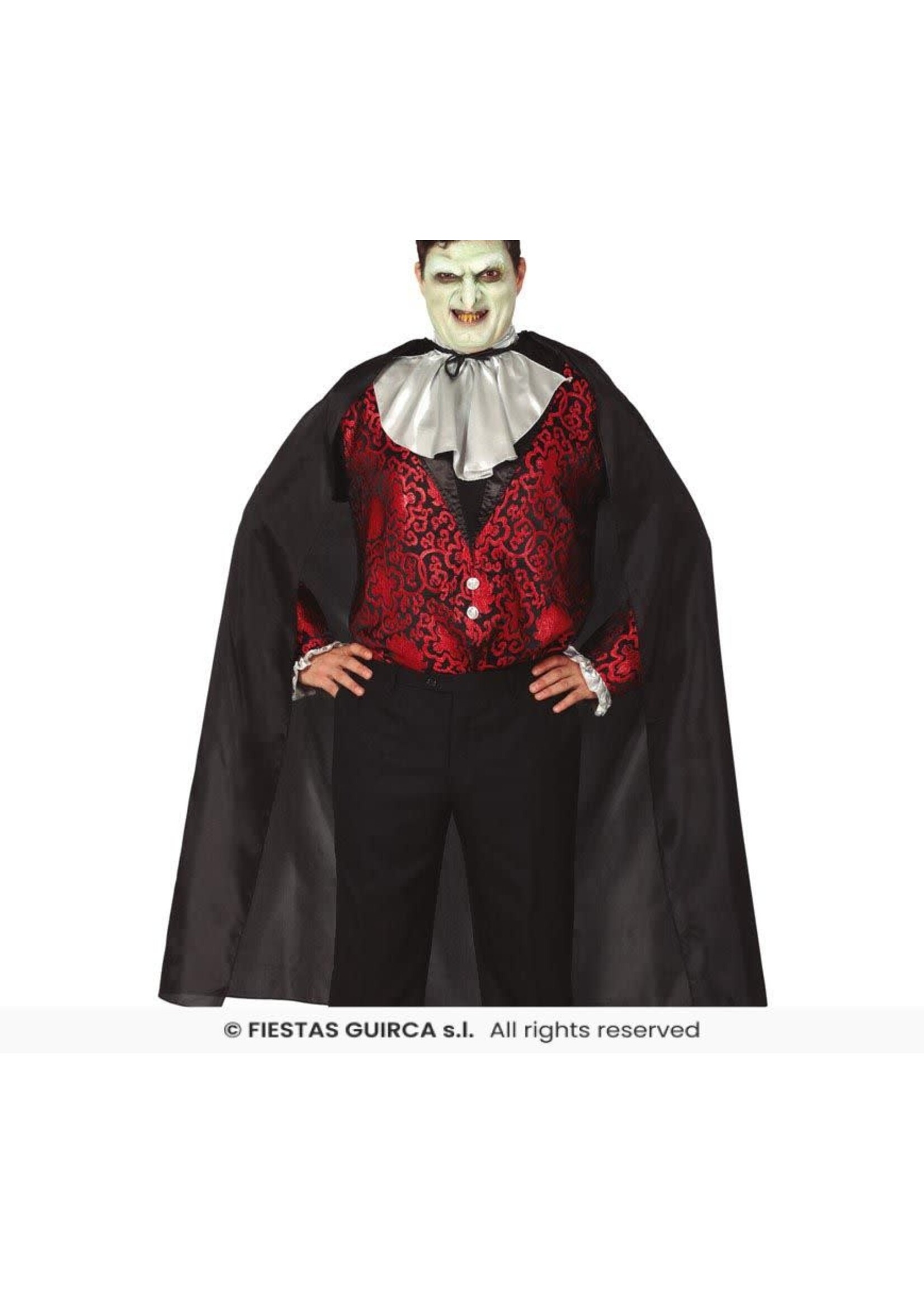 Fiestas Guirca Zwarte cape 130 cm