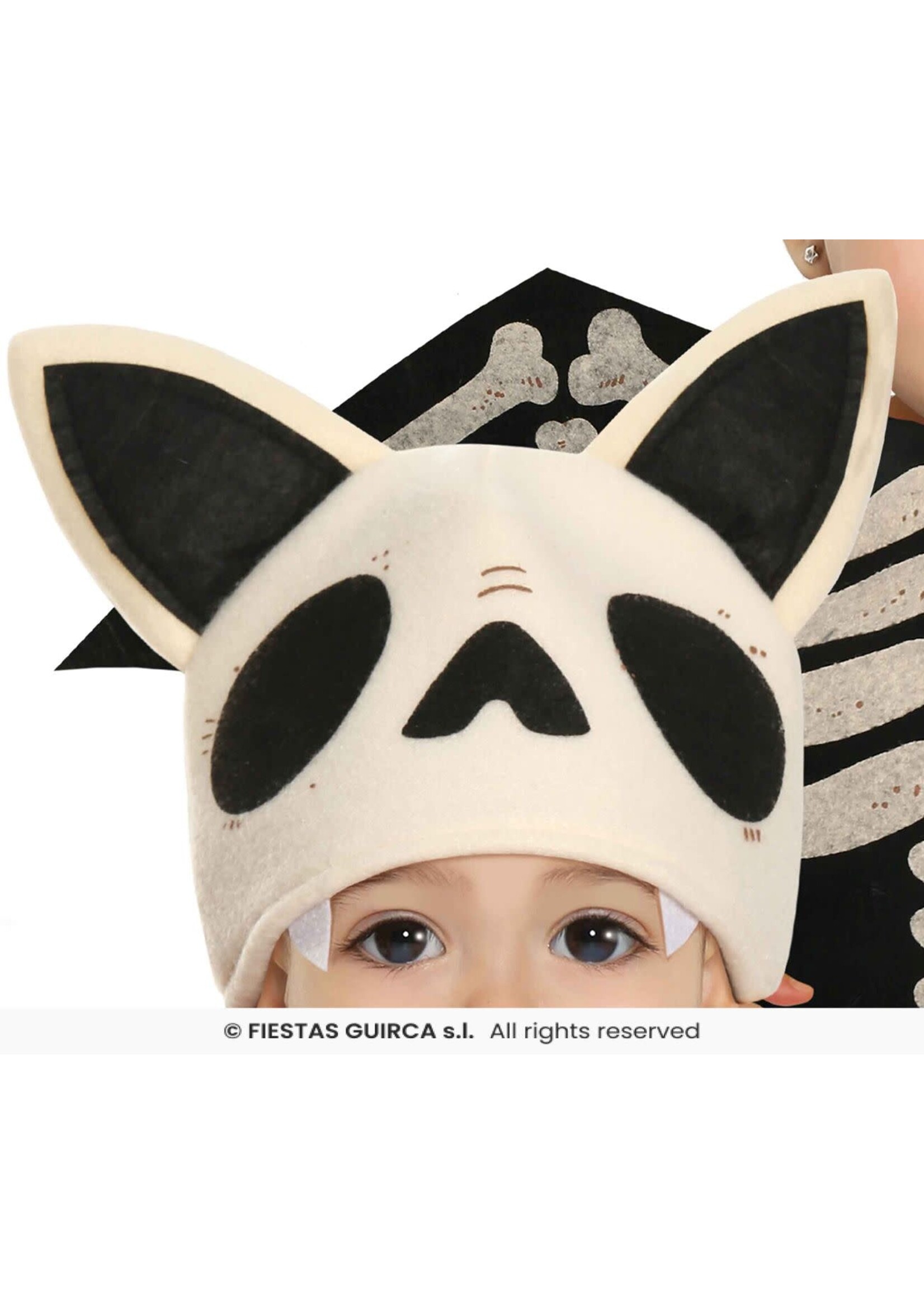 Fiestas Guirca Babykostuum skeletvleermuis