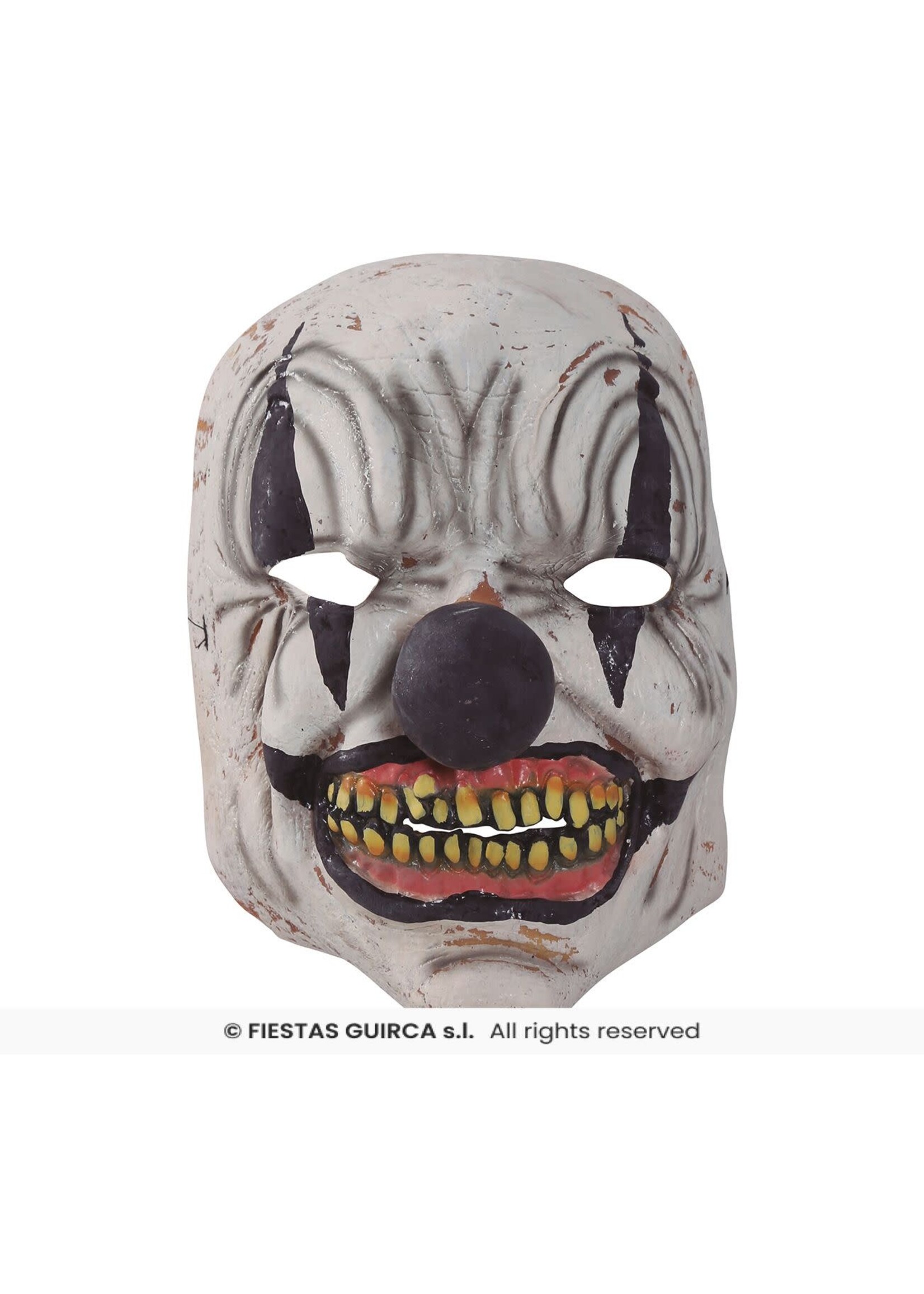 Fiestas Guirca Latex clownmasker