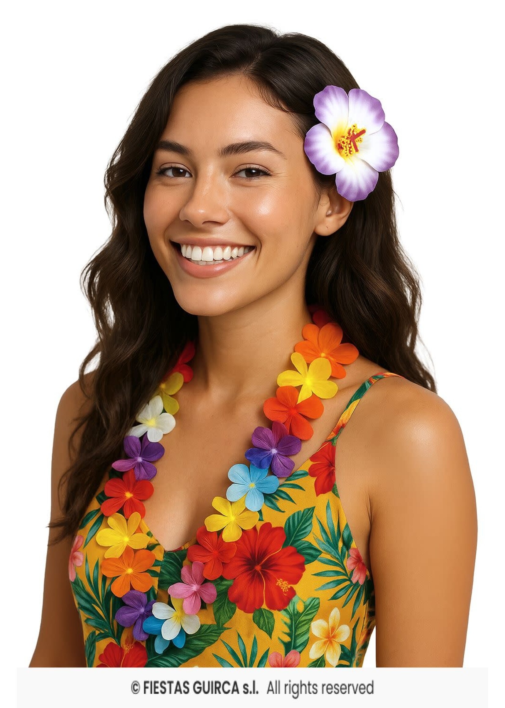 Fiestas Guirca Set van 3 Hawaiiaanse haarclips