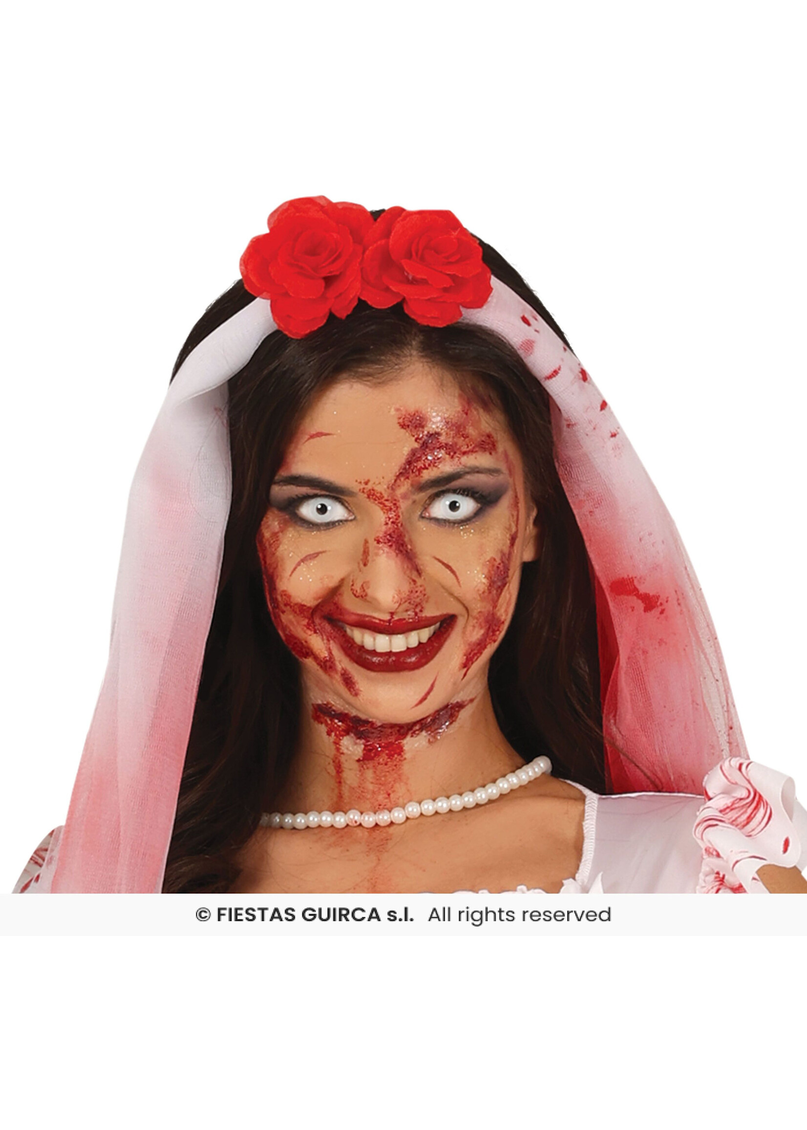 Fiestas Guirca Kostuum bloederige bruid