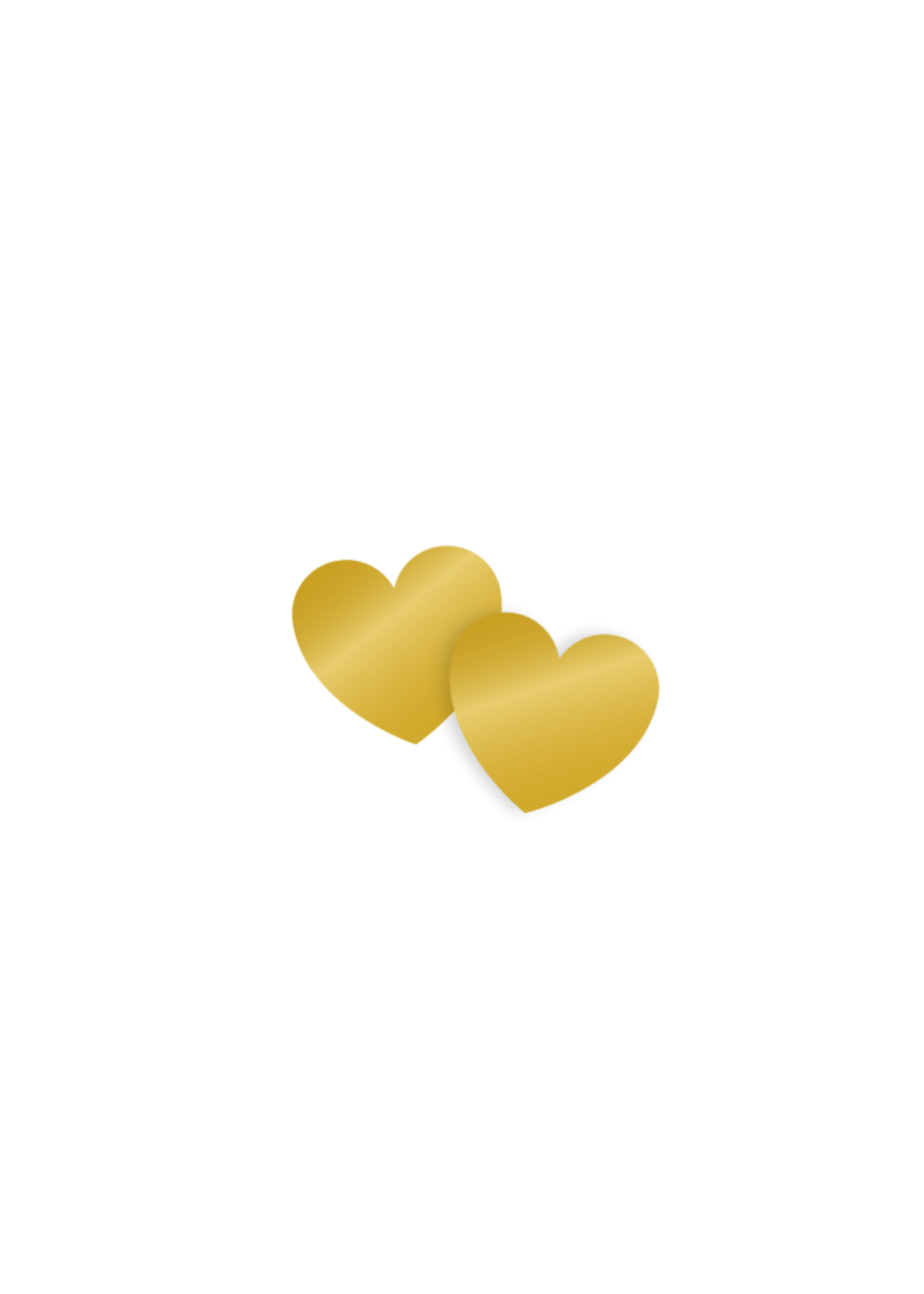 Feestkleding Breda Tafel confetti gouden hartjes