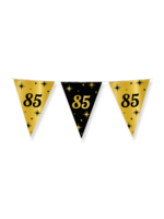 Feestkleding Breda Vlaggenlijn 85 jaar zwart/goud