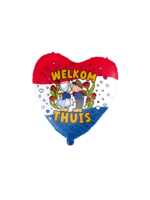 Feestkleding Breda Folie ballon XXL welkom thuis
