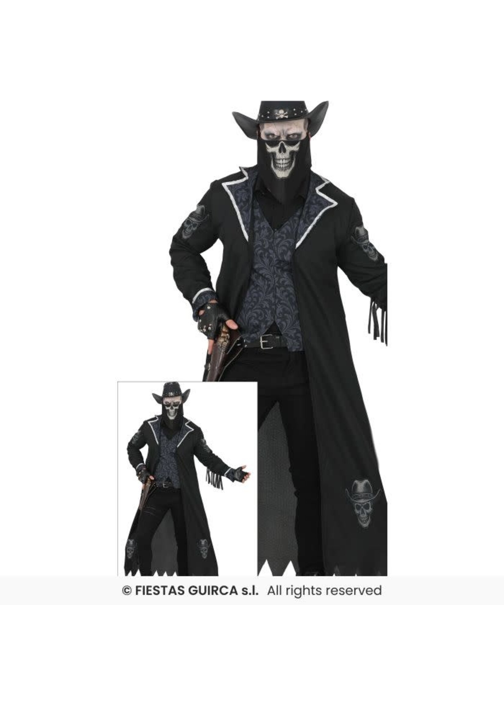 Fiestas Guirca Gothic cowboy kostuum