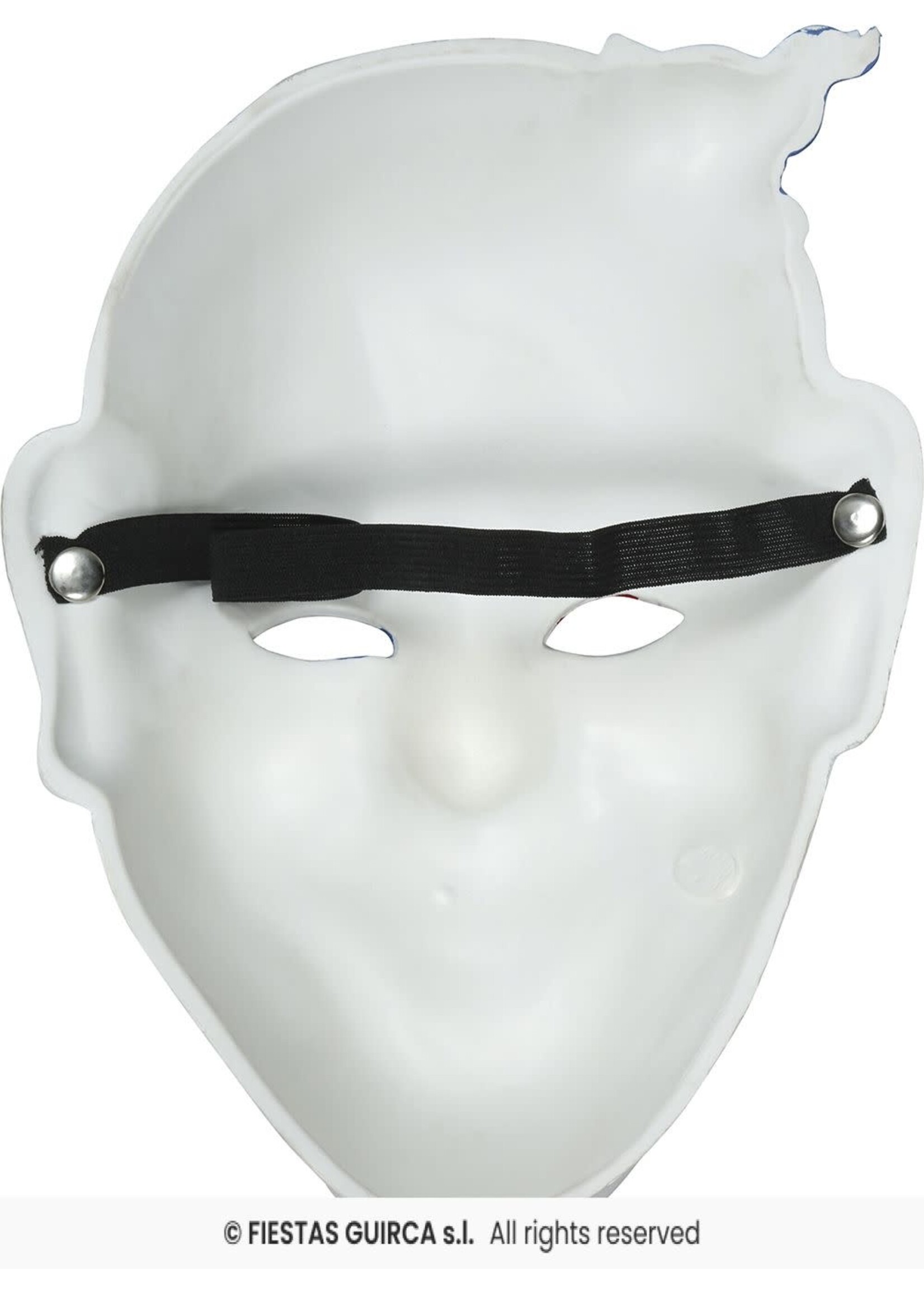 Fiestas Guirca Lachend horrorclownmasker van schuim
