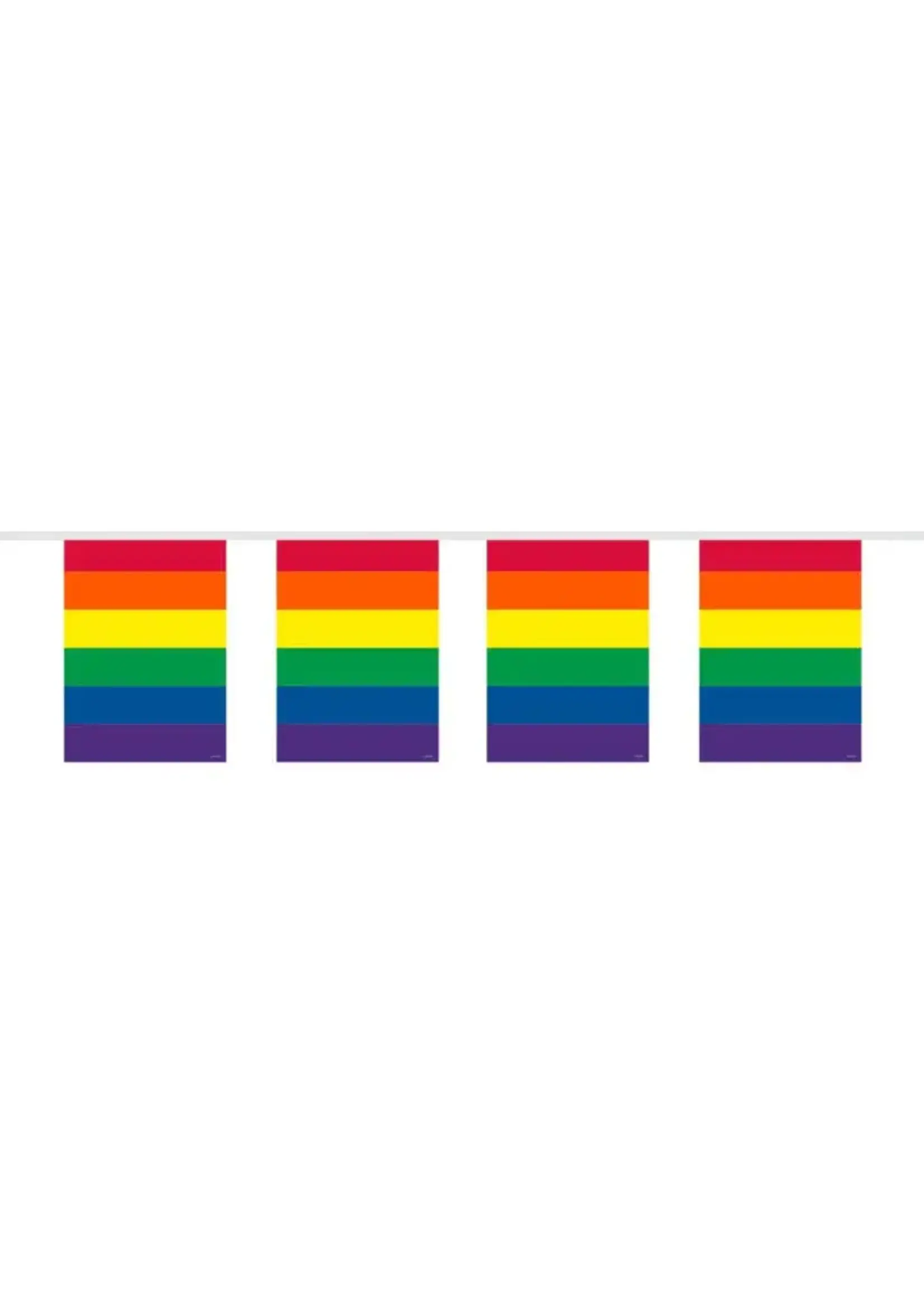Folat Vlaggenlijn regenboog 10 meter