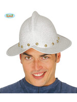 Fiestas Guirca Helm ridder zilver