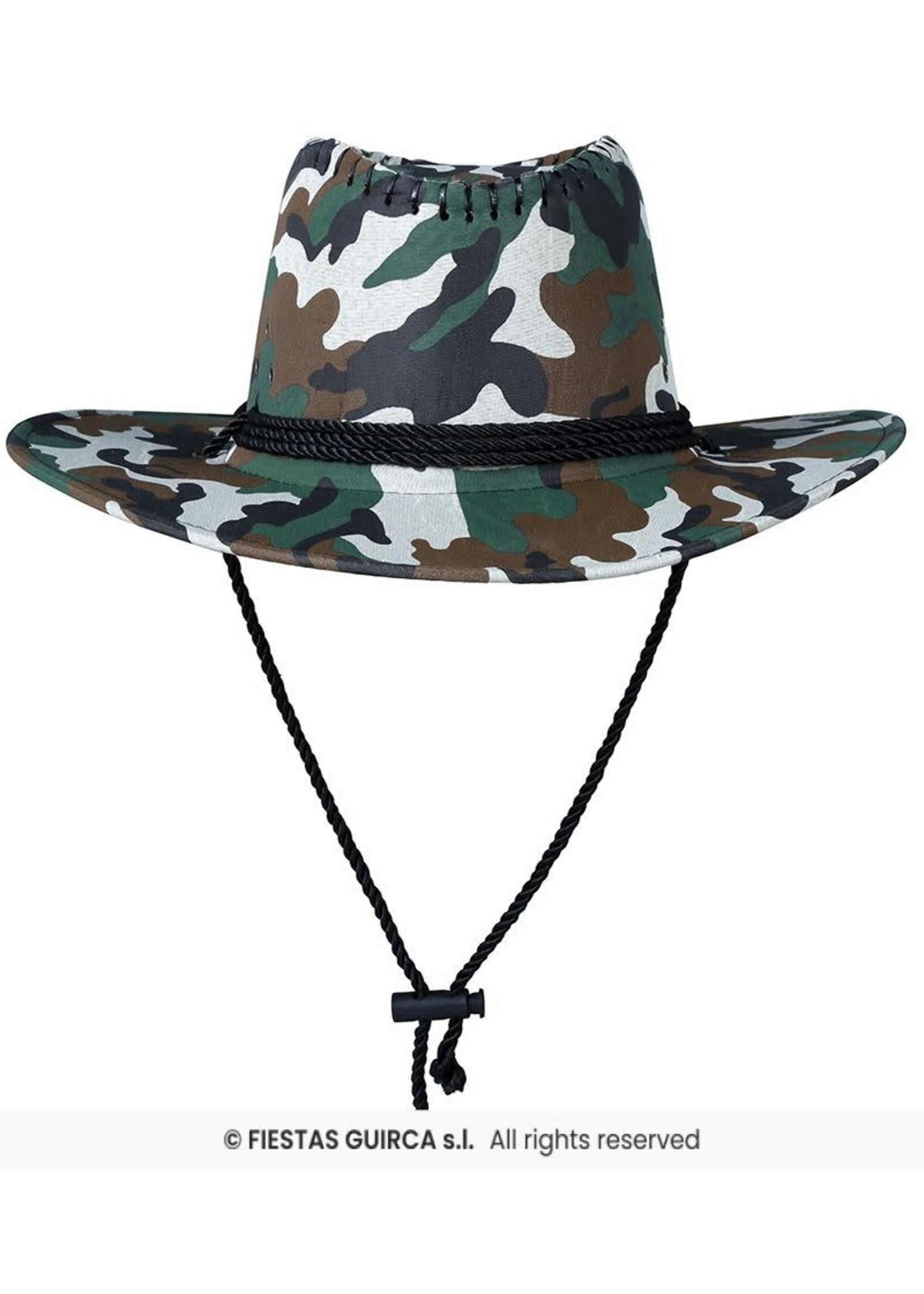 Fiestas Guirca Camouflage cowboyhoed