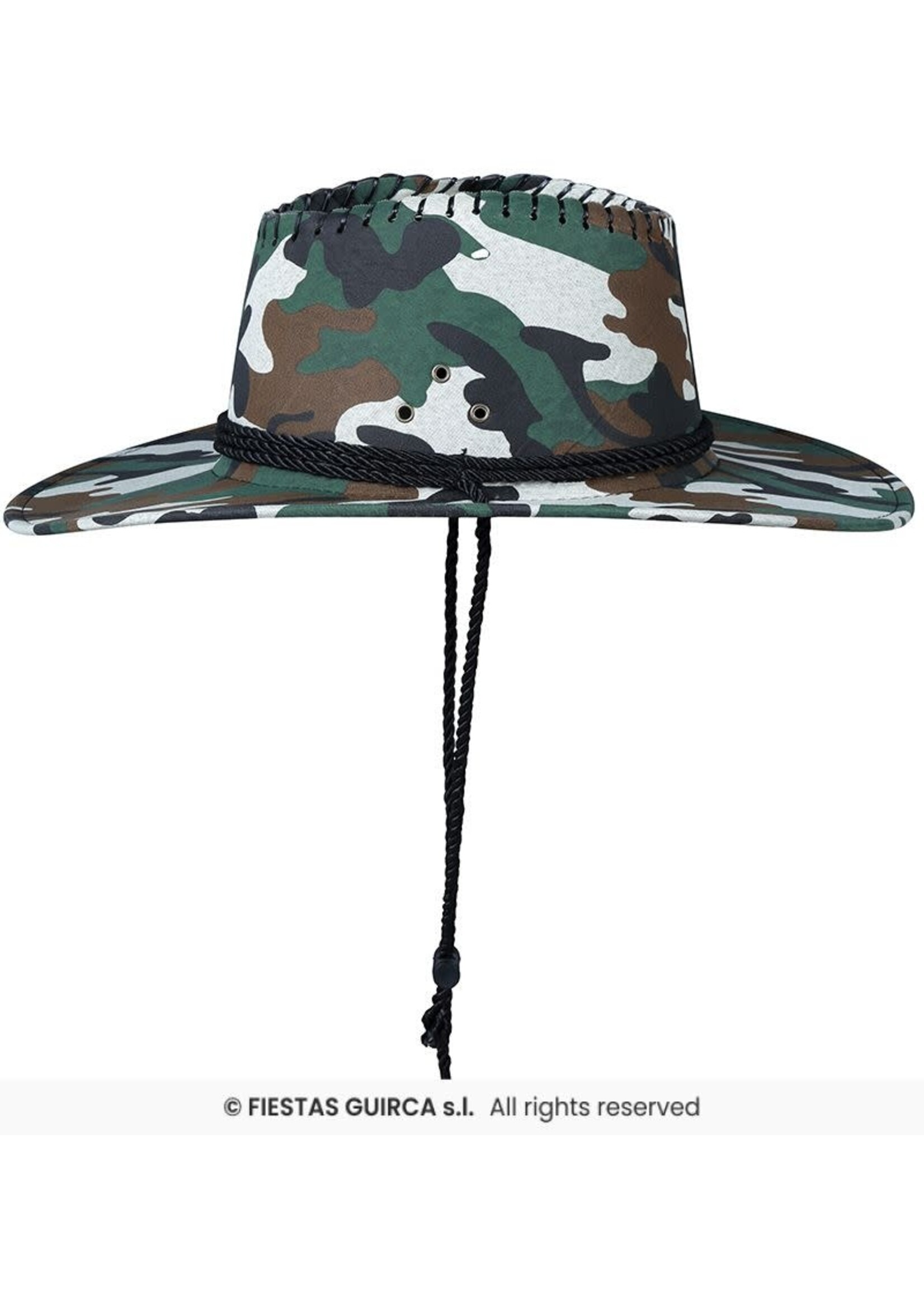 Fiestas Guirca Camouflage cowboyhoed