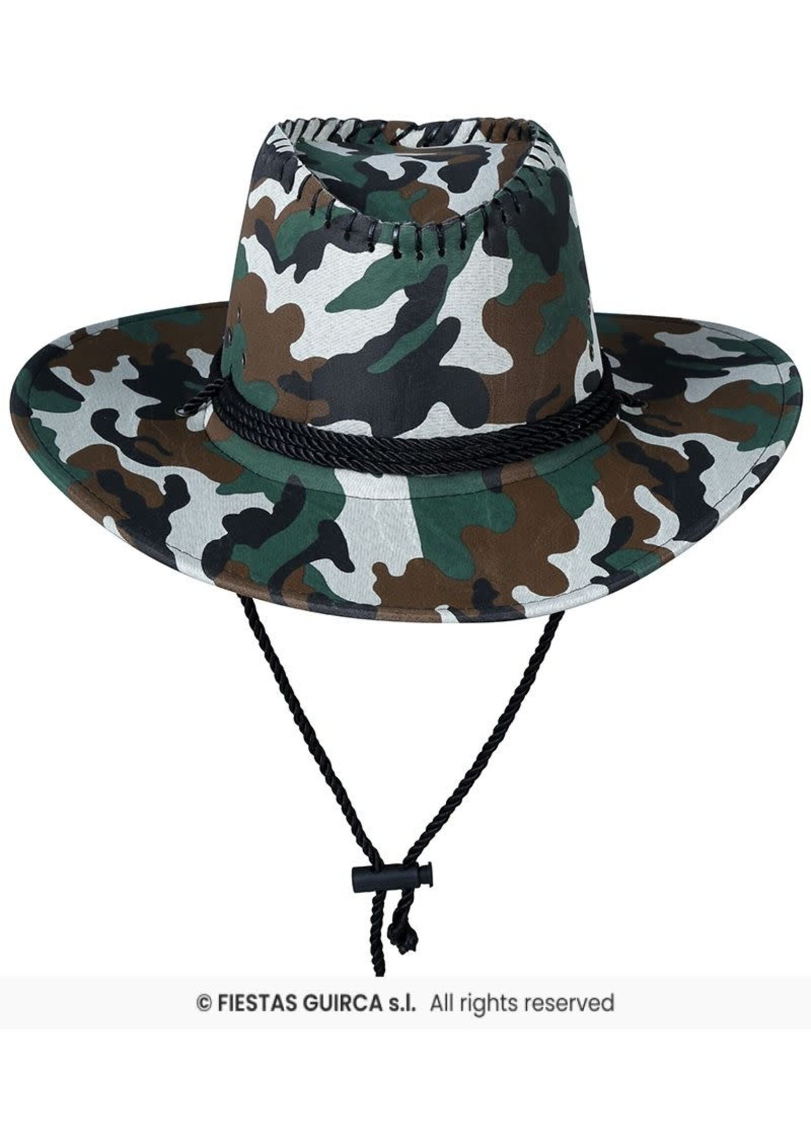 Fiestas Guirca Camouflage cowboyhoed