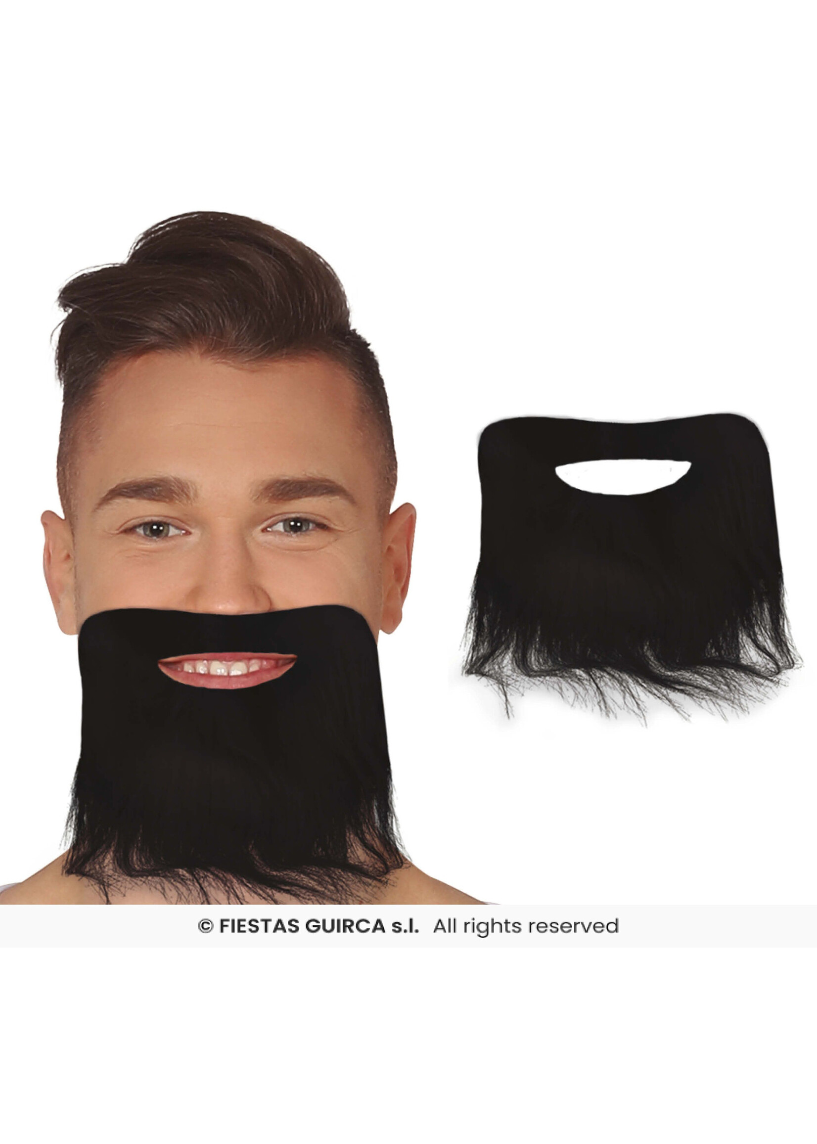 Fiestas Guirca Grote zwarte baard