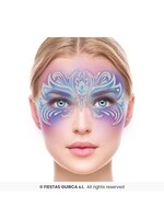 Fiestas Guirca Fantasy gezichtssticker met glittereffect
