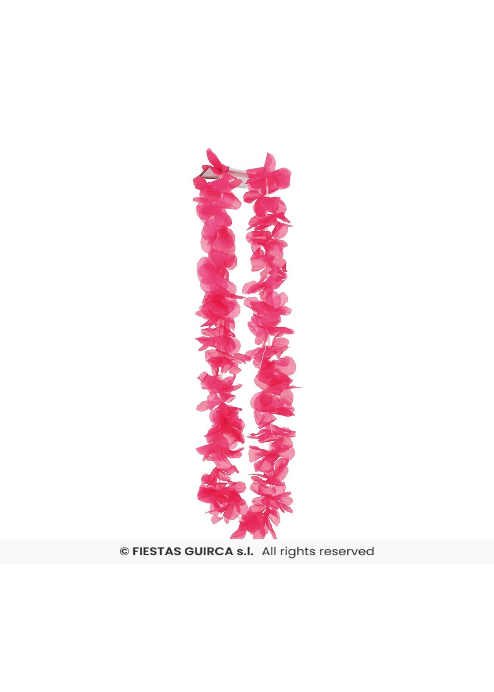 Fiestas Guirca Roze Hawaiiaanse bloemenkrans