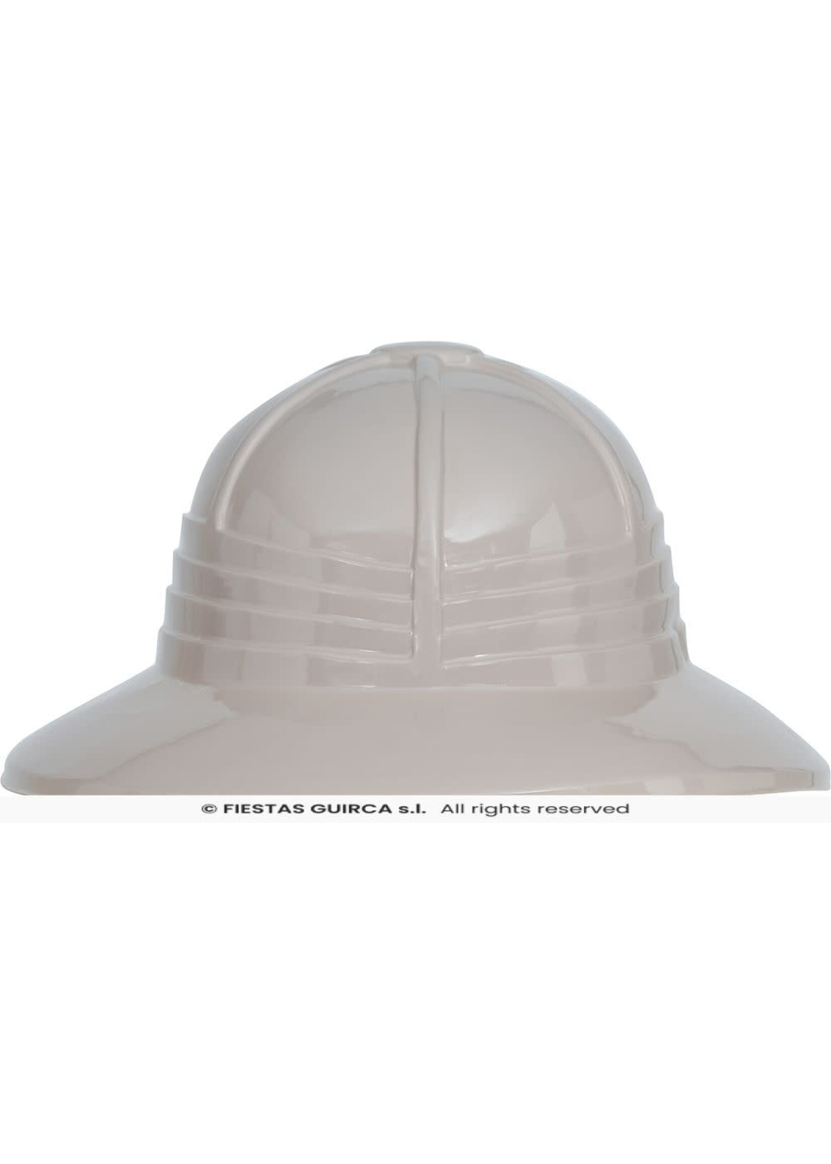 Fiestas Guirca Grijze safarihoed van PVC