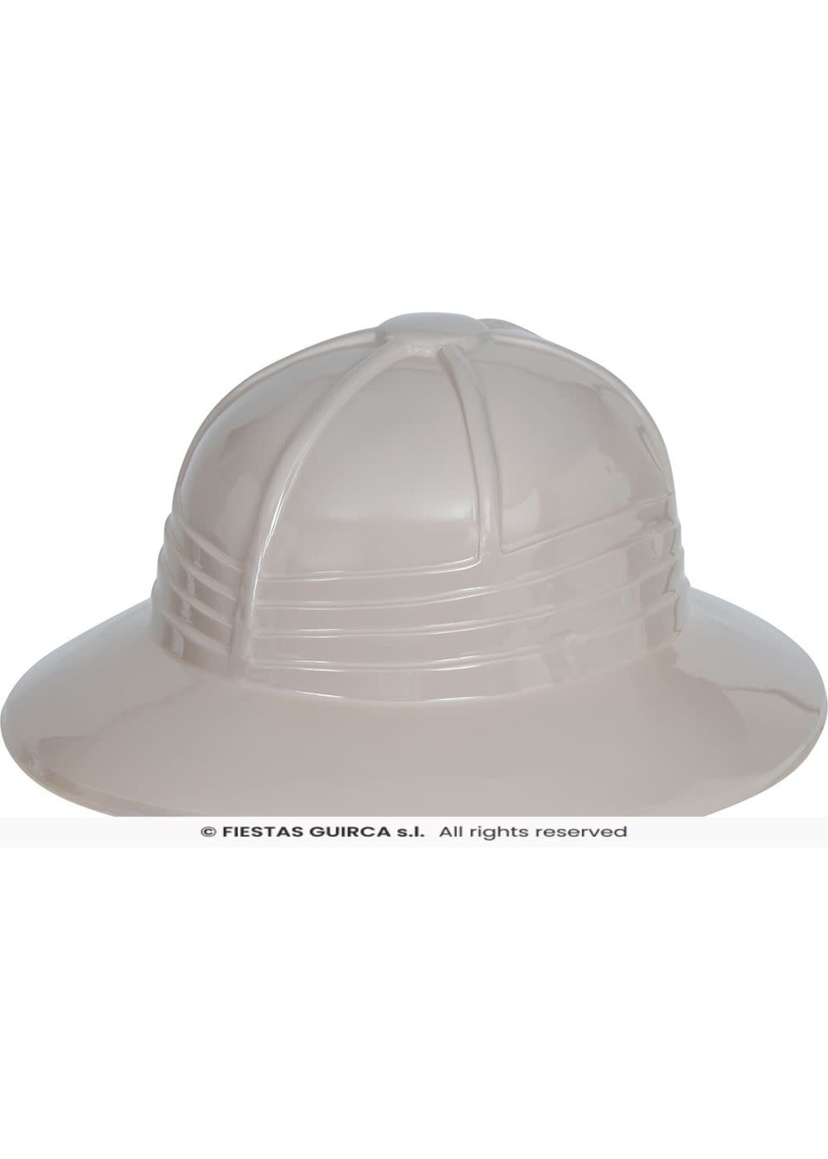 Fiestas Guirca Grijze safarihoed van PVC