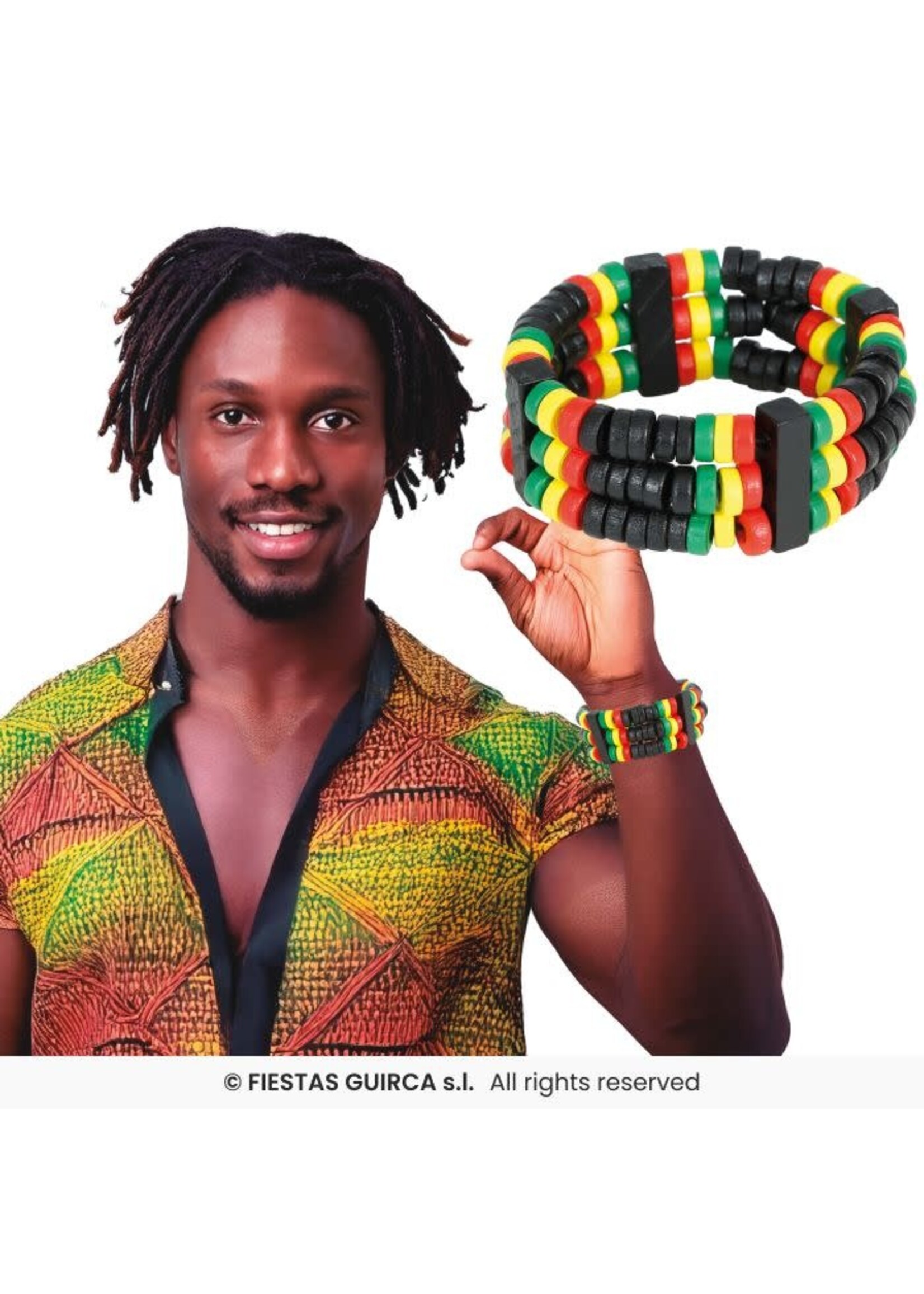 Fiestas Guirca Rasta armband