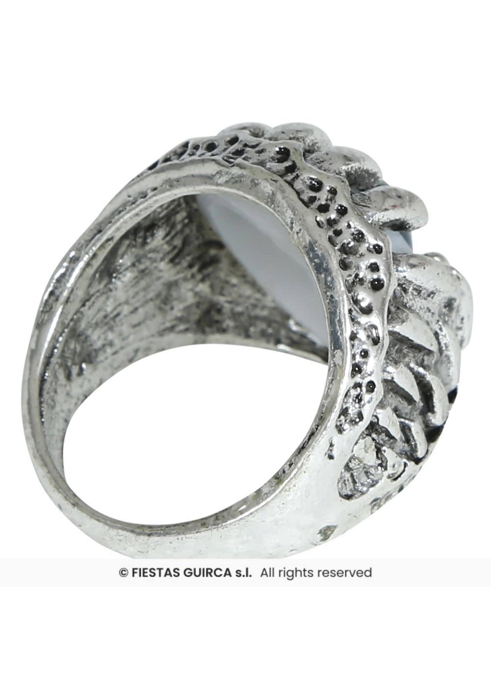 Fiestas Guirca Metalen ring met oogbal