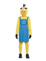 Feestkleding Breda Gele mijnwerker Jurk