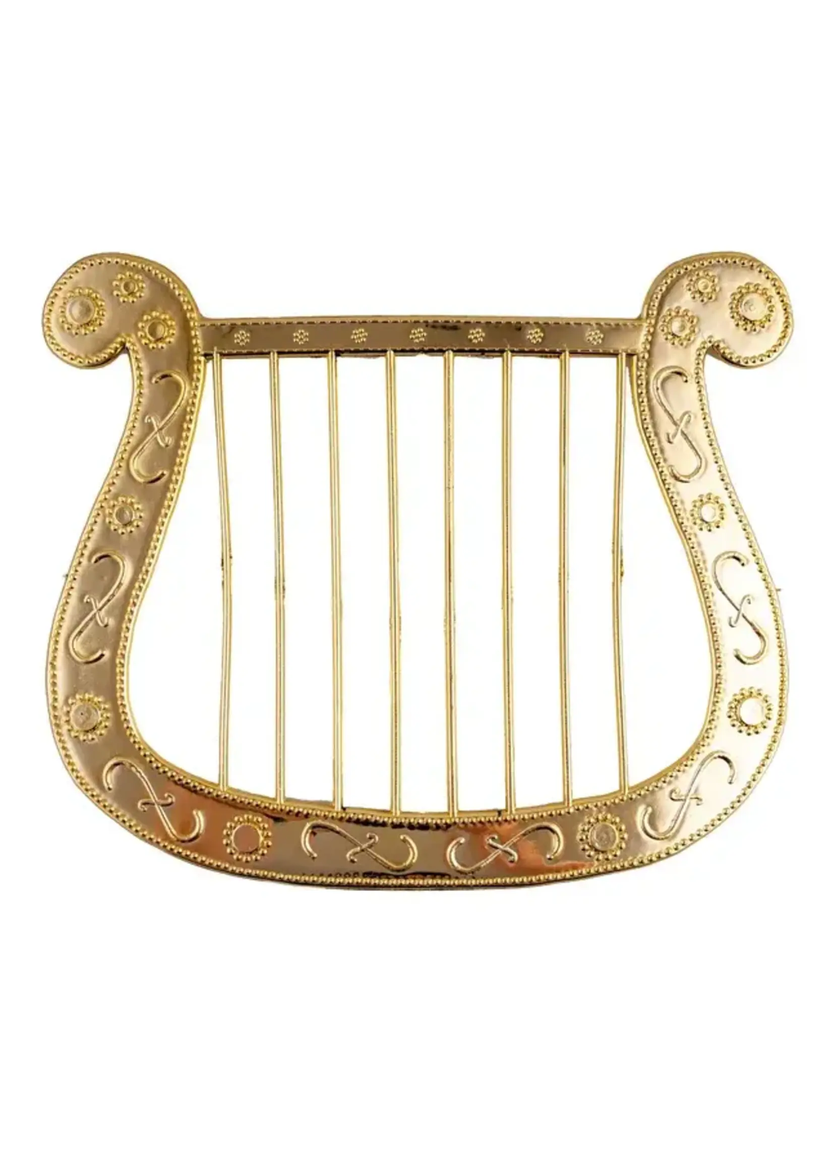 Feestkleding Breda Harp goud