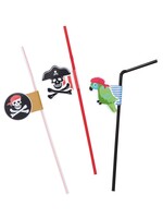 Boland Set van 6 piratenrietjes