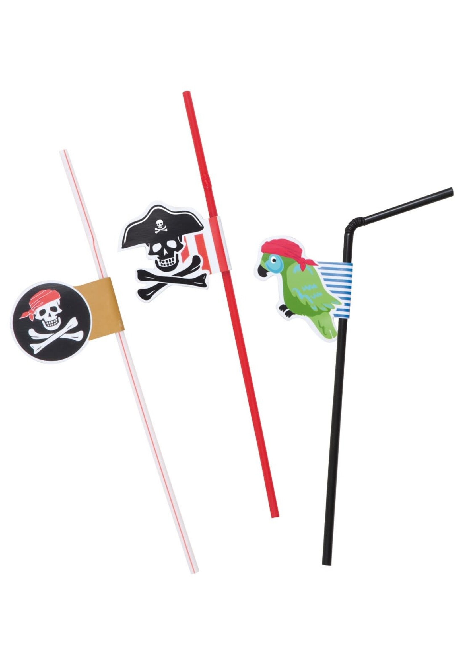 Boland Set van 6 piratenrietjes