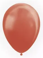 We Fiesta Party Ballonnen metallic copper - 10 stuks / 12 inch
