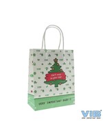 Feestkleding Breda VIB papieren kersttasje