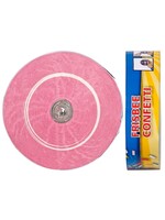 Folat Set van 2 roze frisbee confetti