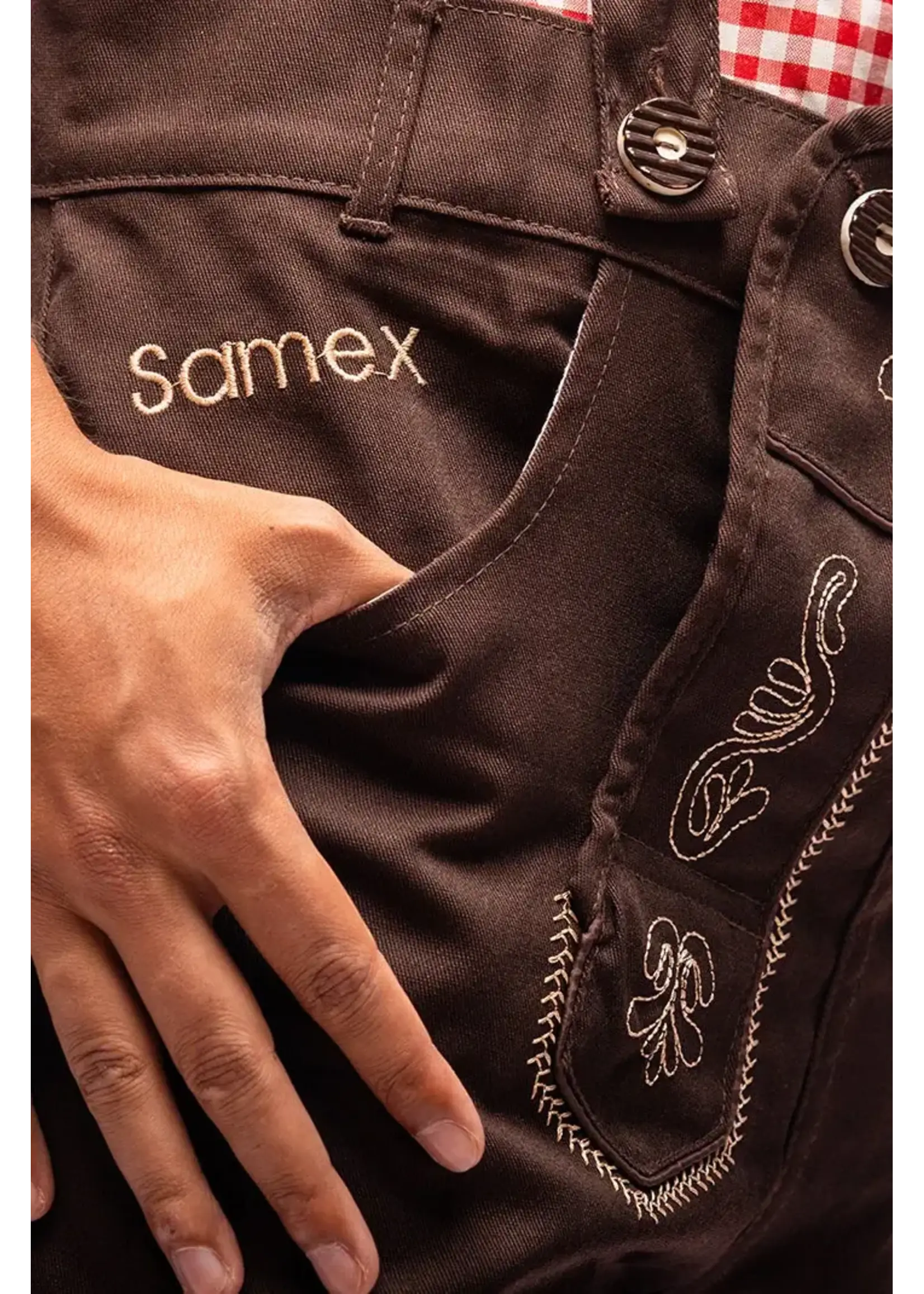 Samex Lederhose Justin Bruin