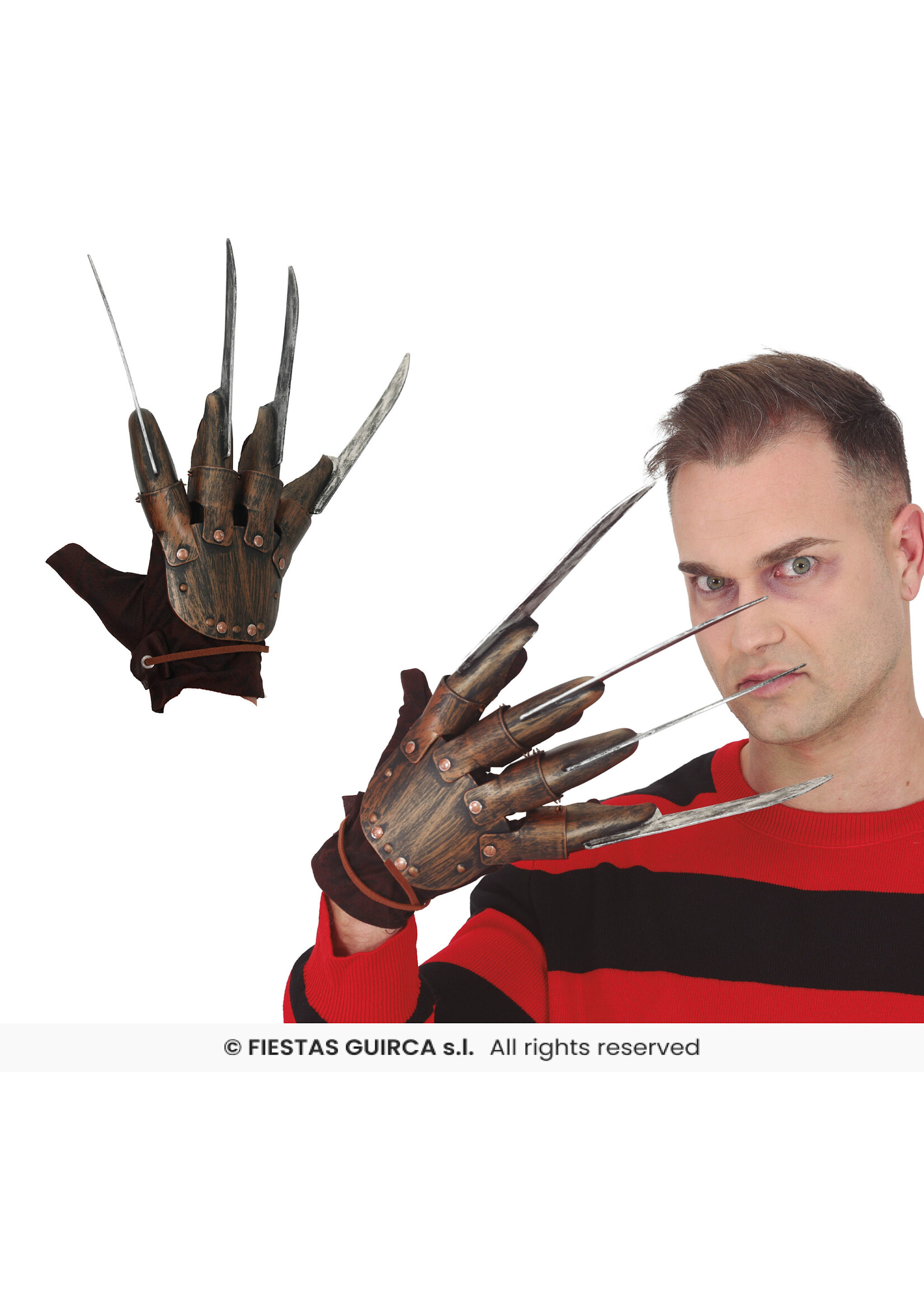 Fiestas Guirca Klauw handschoen met messen