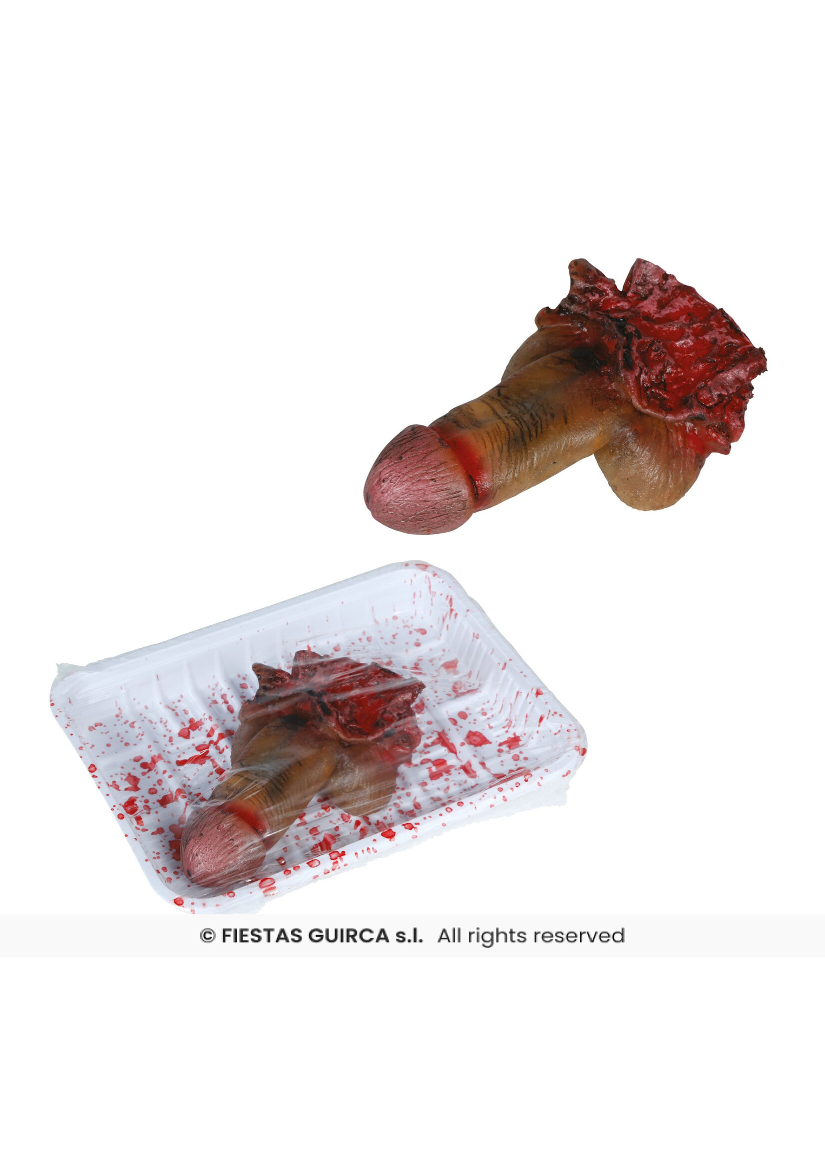 Fiestas Guirca Afgehakte penis van latex