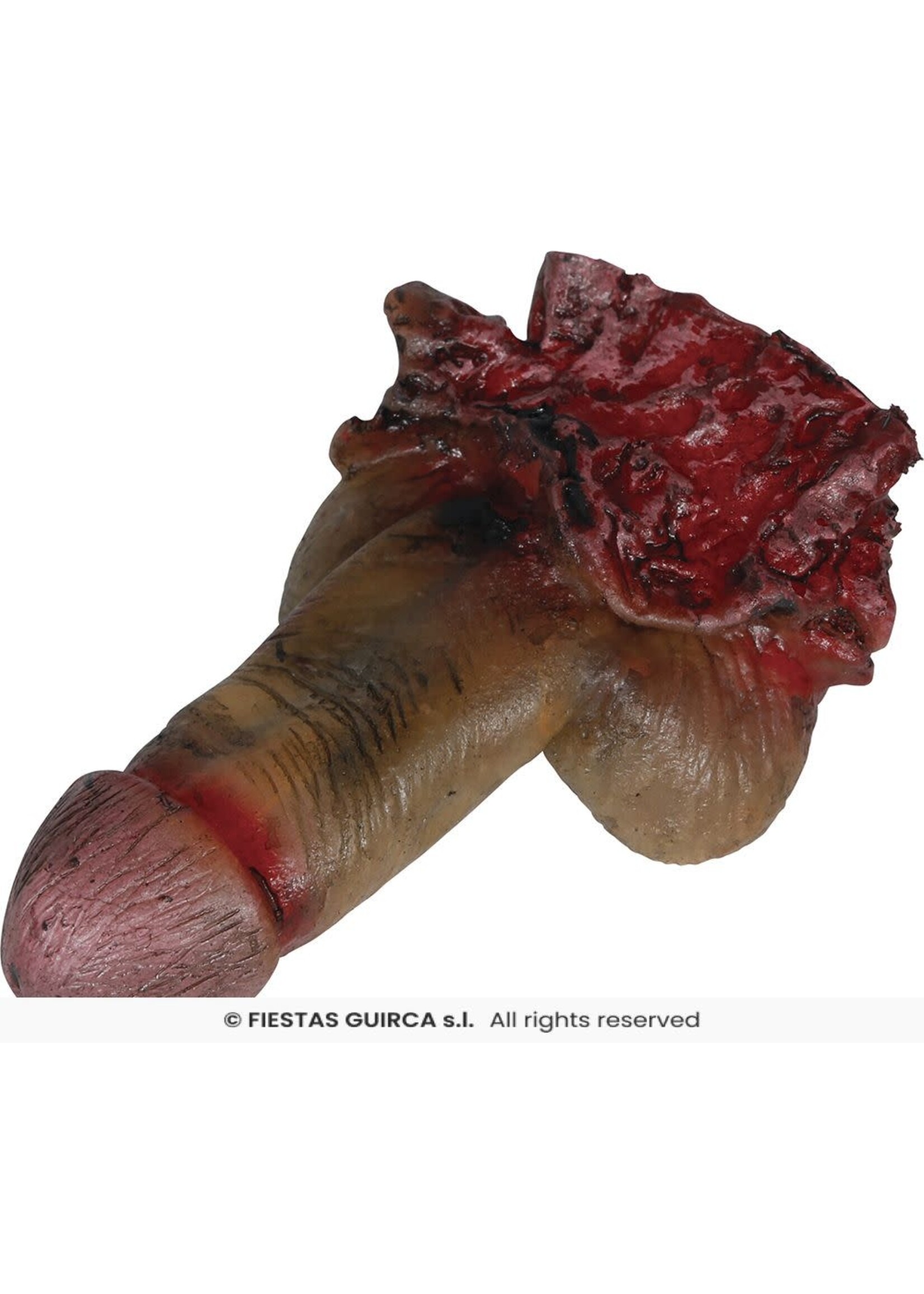 Fiestas Guirca Afgehakte penis van latex