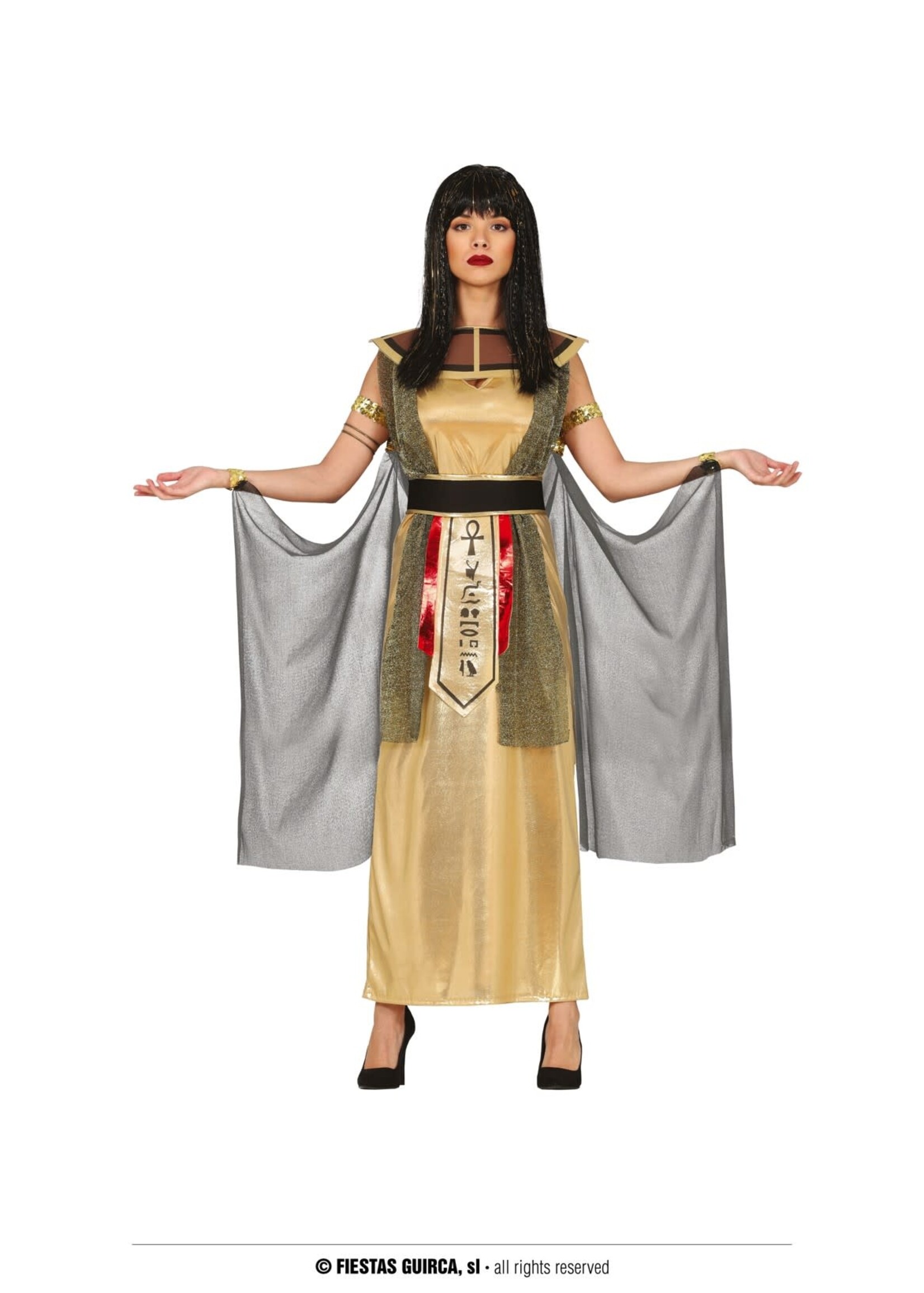 Feestkleding Breda Jurk Cleopatra Goud