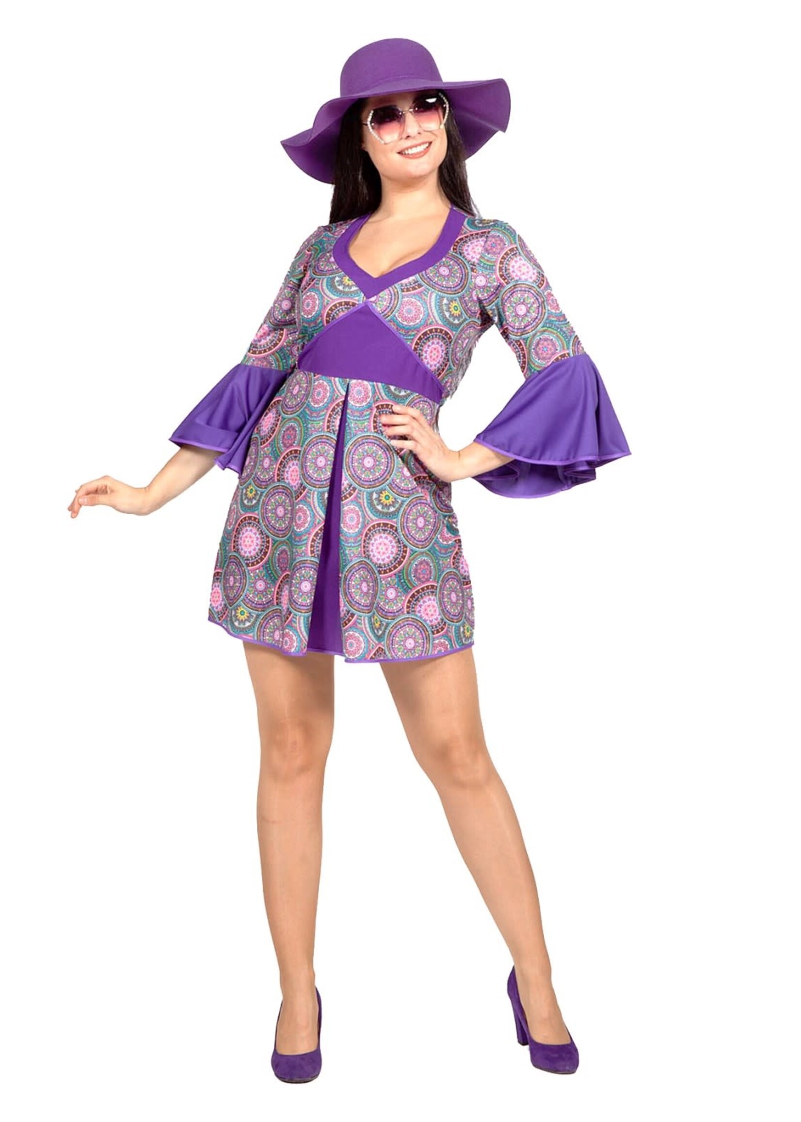 Feestkleding Breda Jurk Flower powerpaars