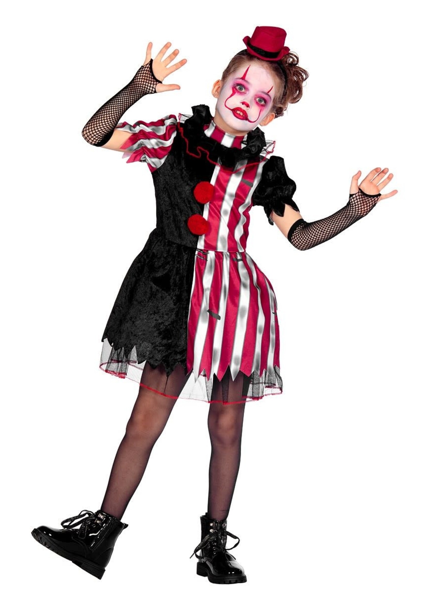 Feestkleding Breda Kinderkostuum Jurk Halloween clown