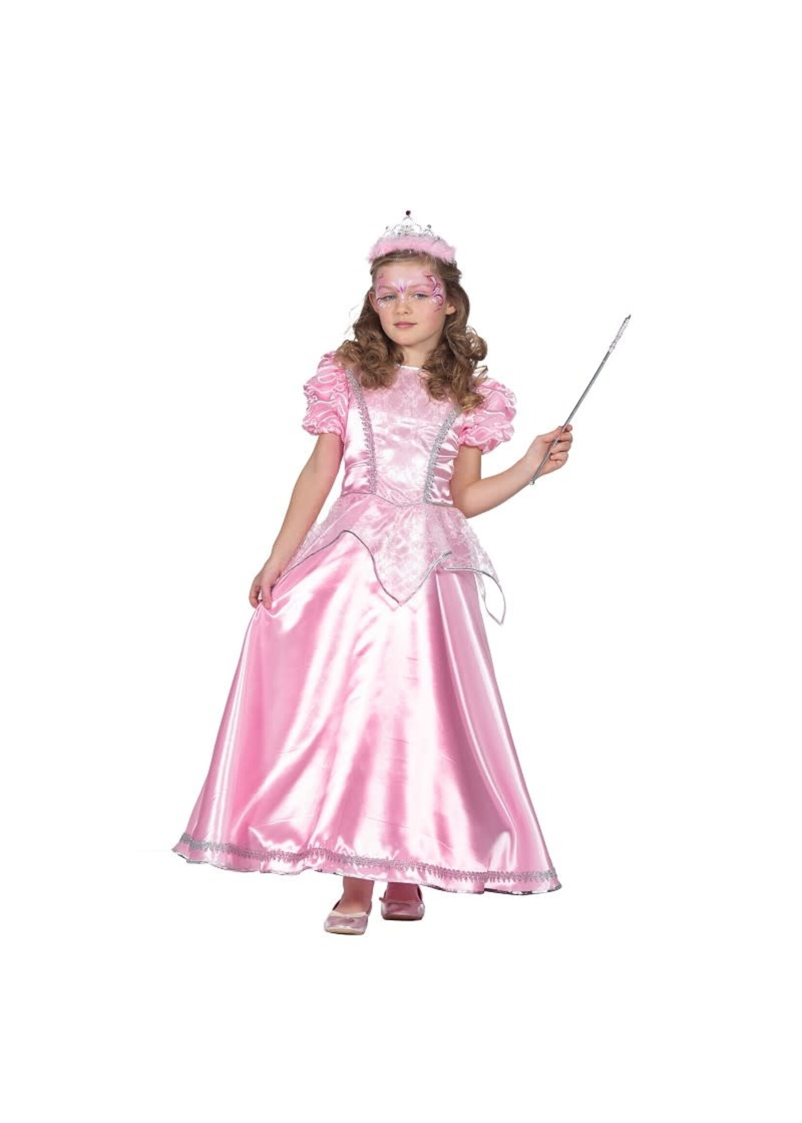 Feestkleding Breda Prinsessen jurk lang roze