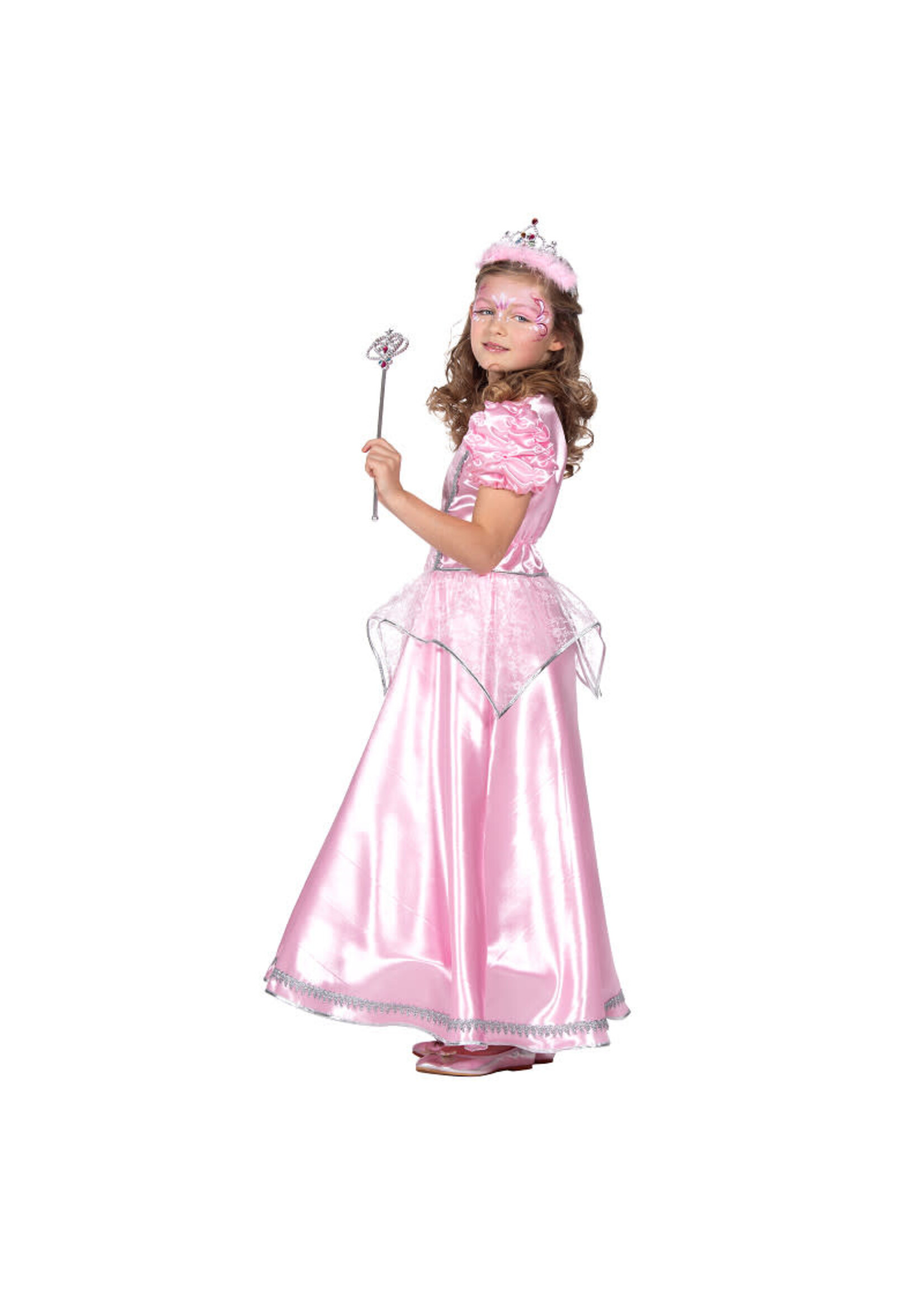 Feestkleding Breda Prinsessen jurk lang roze