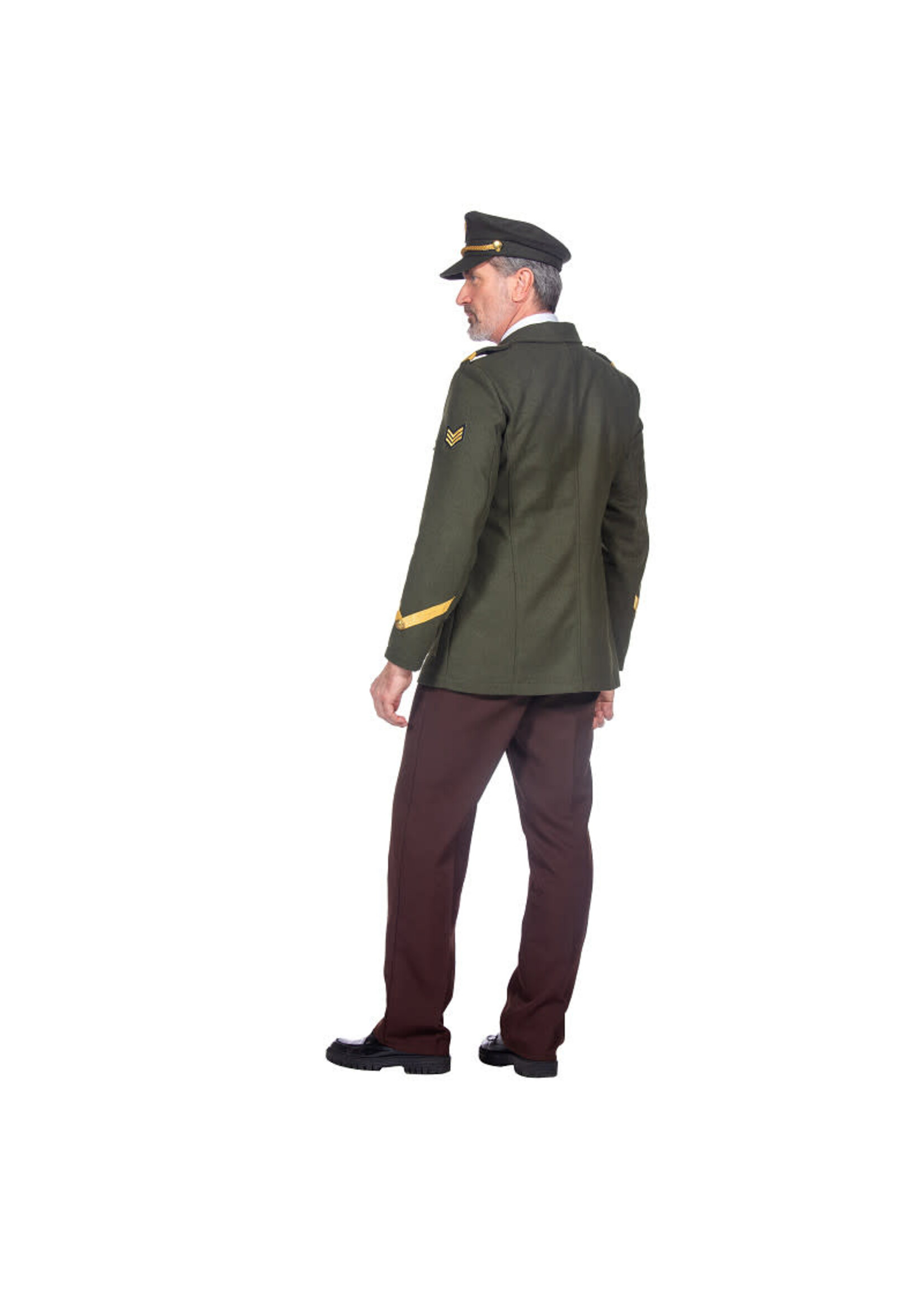 Feestkleding Breda Luxe legerofficiers jas