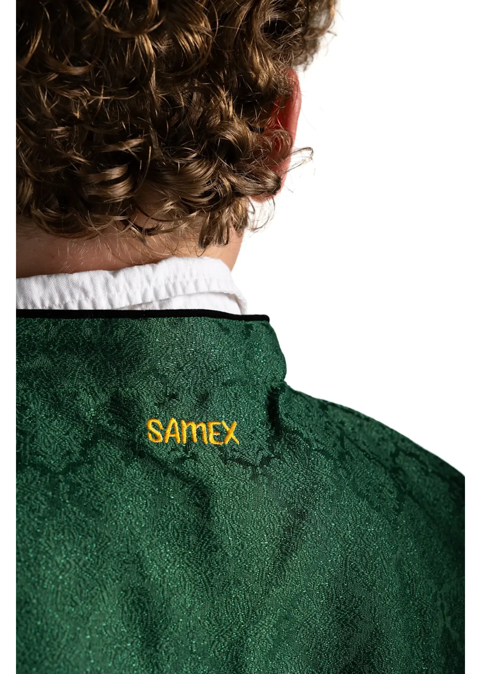 Samex Heren Oktoberfest Gilet David Groen