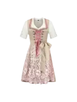 Haus Huberts Dirndl 2-delig Champagne / Roze