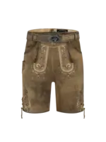 Haus Huberts Lederhosen kort eiken antiek geitenleer