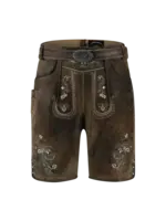 Haus Huberts Lederhosen kort antiek bruin
