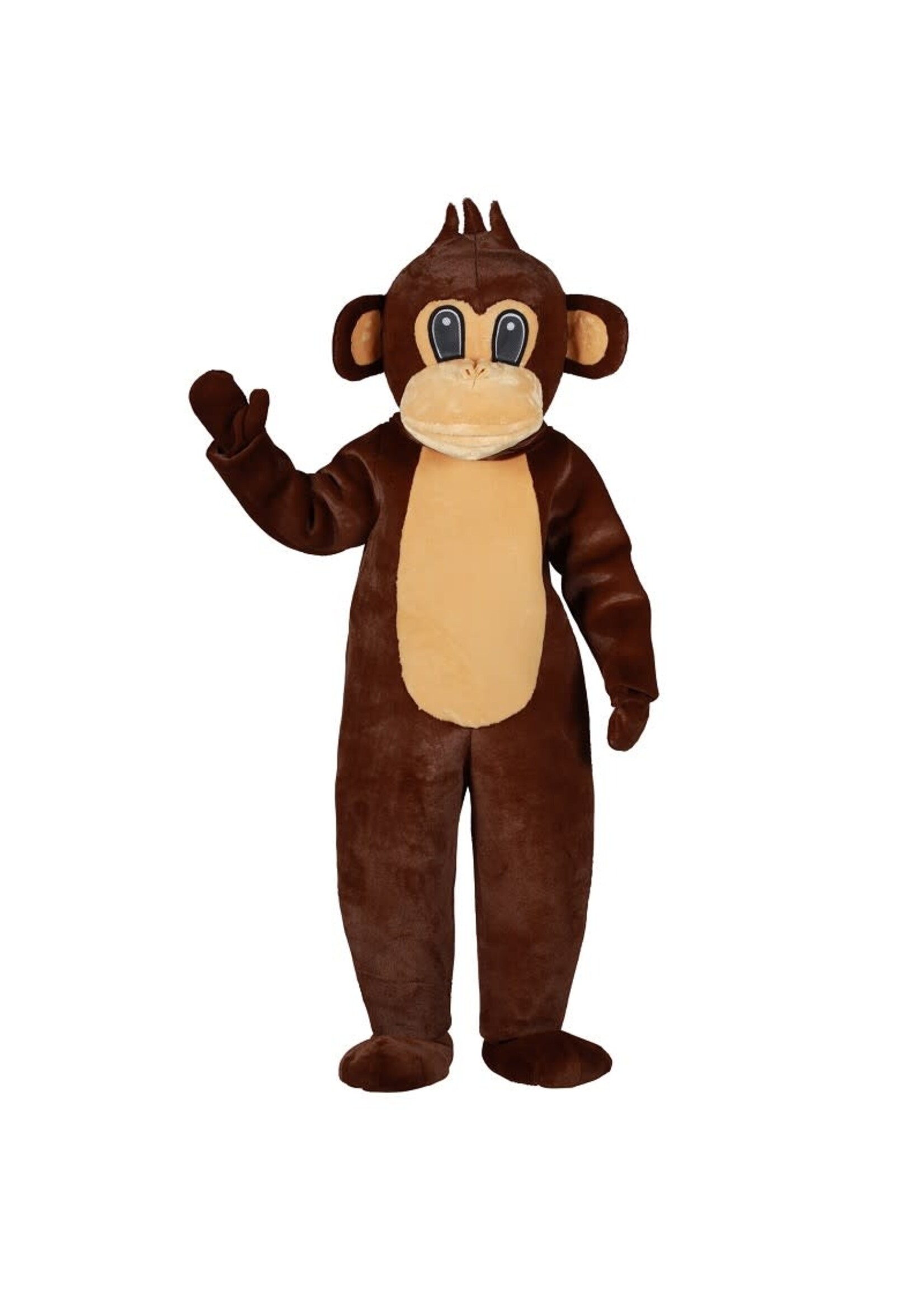 Feestkleding Breda Mascotte kostuum deluxe Aap Bruin